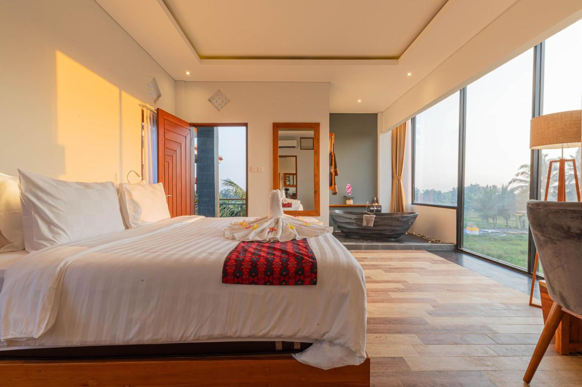 Green Sala Villa Ubud Rum bild